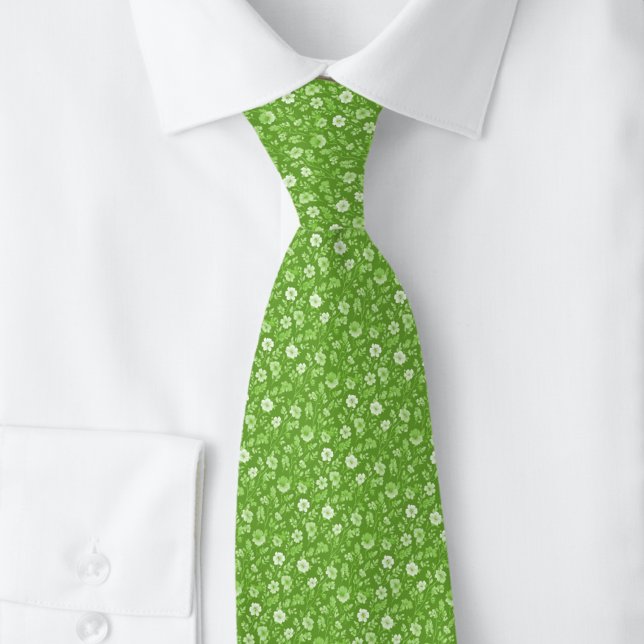Corbata Flores Minúsculas Chartreuse (Subido por el creador)