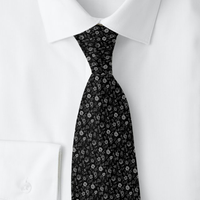 Corbata Flores Pequeñas Onyx (Subido por el creador)
