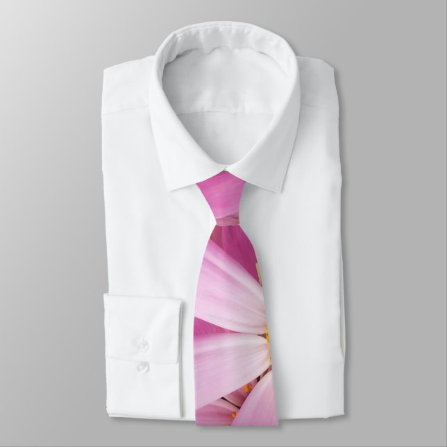 Corbata Flores Rosadas (Atado)
