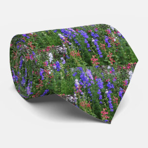 Corbata Flores silvestres de Texas