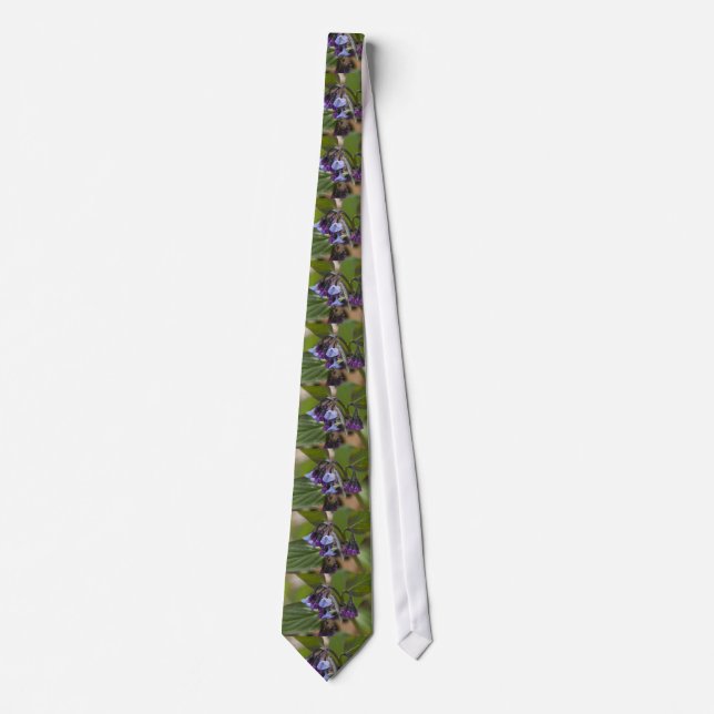 Corbata Flores silvestres de Virginia Bluebells (Anverso)