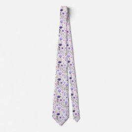 Corbata Flores Silvestres Pastel