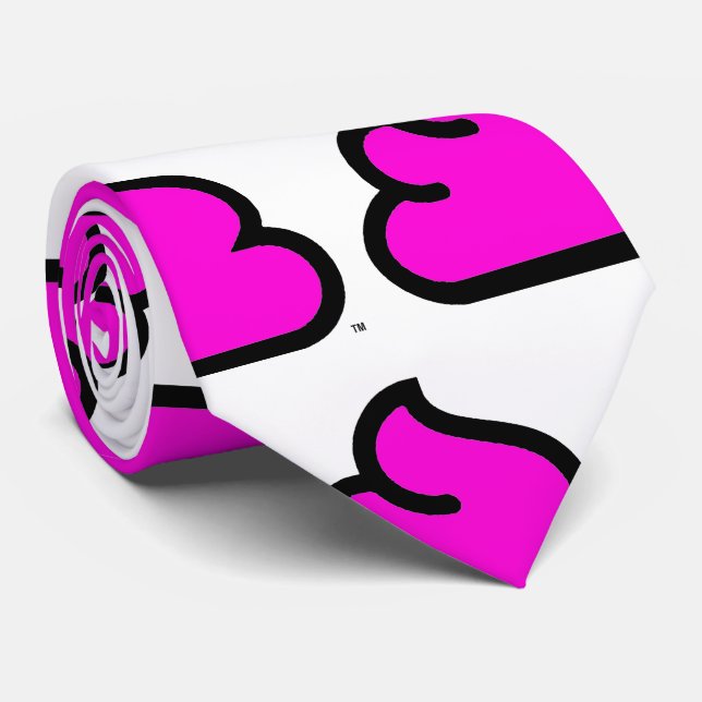 Corbata fluorescente S™ (Enrollado)