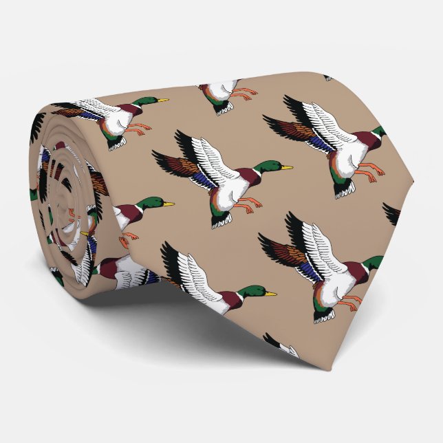 Corbata Flying Mallard (Enrollado)