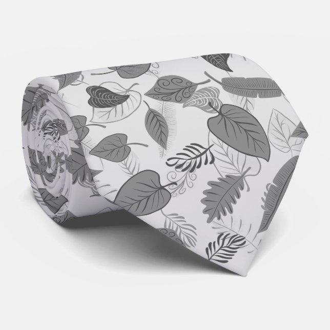 Corbata Follaje  (Enrollado)
