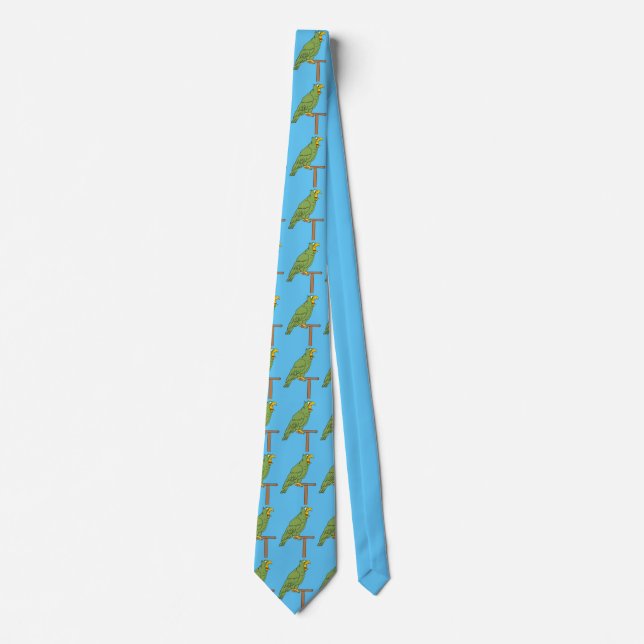 Corbata Fondo azul de Oscar tie (Anverso)