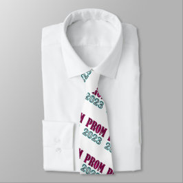 Corbata Fondo blanco Prom 2023