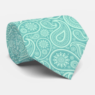 Corbata Fondo de color turquesa pintado de color verde sua