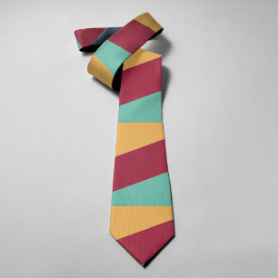 Corbata Fondo de colores coloridos retro patrón vintage