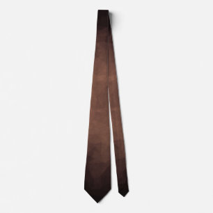 Corbata Fondo de polígono grueso - Marrón
