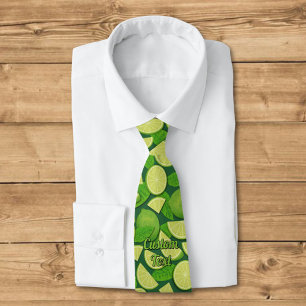 Corbata Fondo Lime