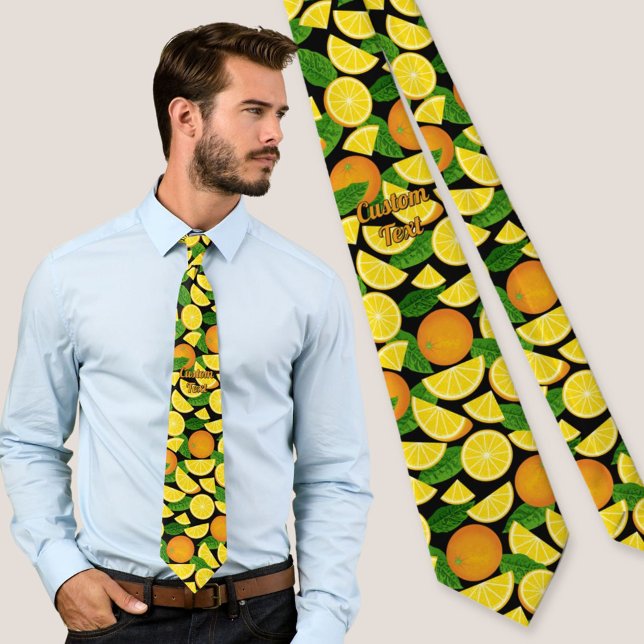 Corbata Fondo naranja (Subido por el creador)