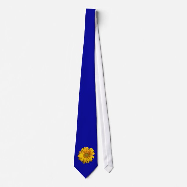 Corbata Fondo personalizable Arco de azulejos de girasol2 (Anverso)