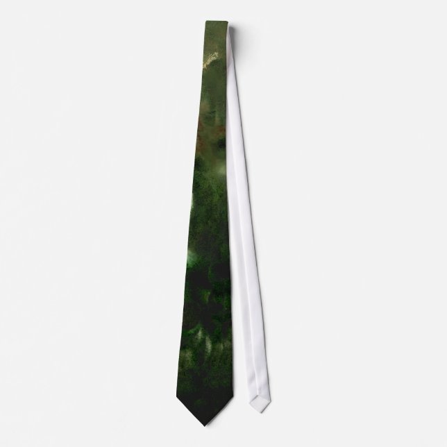 Corbata FORESTES GREEN de SHARON SHARPE (Anverso)