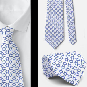 Corbata Formal de Estrellas Judías Estrella de Dav