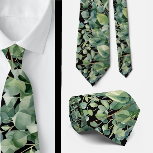 Corbata Formal Eucalyptus Neck Ties | Simple and Classic (Subido por el creador)