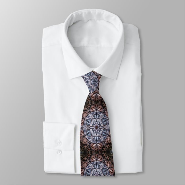 Corbata Formas de Cristal (Atado)