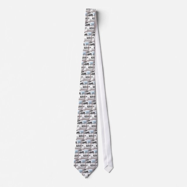 Corbata Formas de impuesto (Anverso)