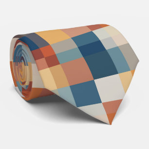 Corbata Formas geométricas coloridas sin fisuras