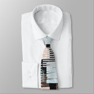 Corbata Formas y bandas geométricas