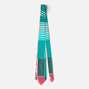Corbata Formas y líneas de Bauhaus 2