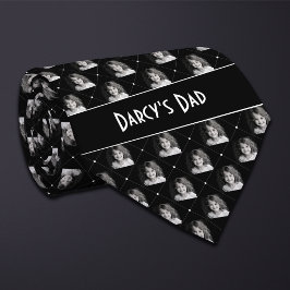 Corbata Foto de control negro