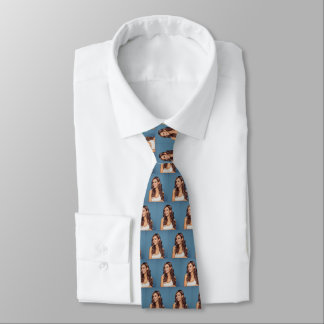 Corbata Foto familiar personalizado de la marca de cuello