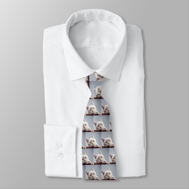Corbata Foto Mascota Personalizada (Atado)