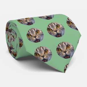 Corbata Foto personalizada de cara divertida