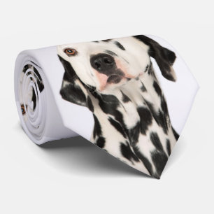 Corbata Foto personalizada de perro dálmata