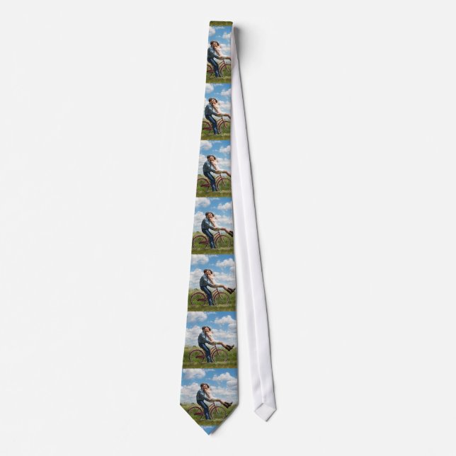 Corbata Foto personalizada personalizada (Anverso)