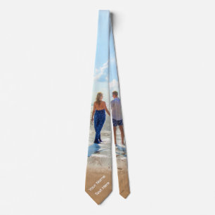 Corbata Foto Personalizado personalizada y puntera de cuel