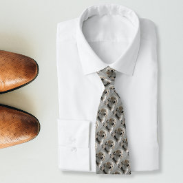 Corbata Foto y nombre del perro recuperador de oro persona