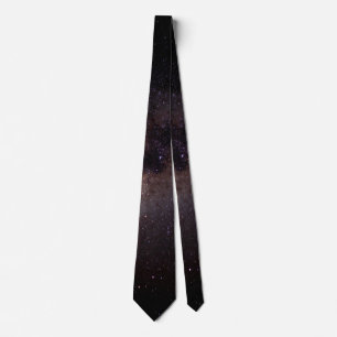 Corbata Fotografía de estrellas hermosas del cielo nocturn