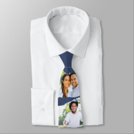 Corbata Fotos Personalizadas Multi Foto Recuerdo Moderno