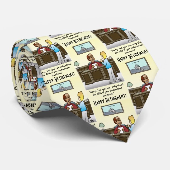 Corbata Fracciones Necktie (Enrollado)