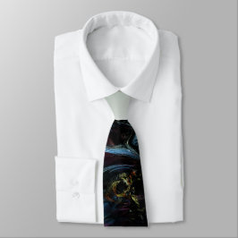 Corbata Fractal 3D Sci Futurista Tie