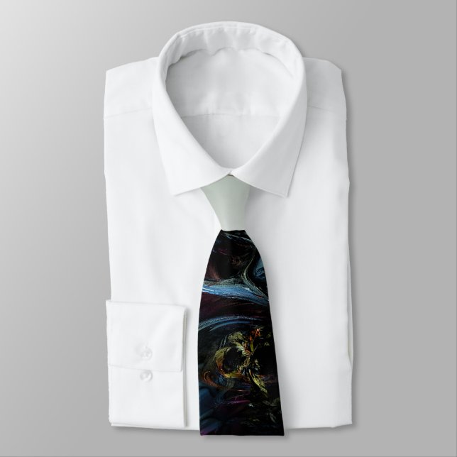 Corbata Fractal 3D Sci Futurista Tie (Atado)