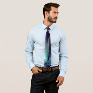 Corbata Fractal de onda retro