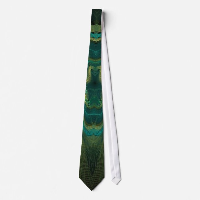 Corbata Fractal Geode (Anverso)
