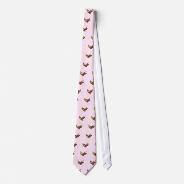 Corbata Fractales - Rooster (Anverso)