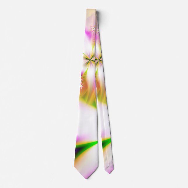 Corbata Frasco floral (Anverso)