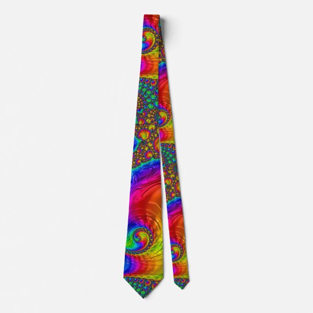 Corbata Freakin' Awesome Fractal Tie (Anverso)