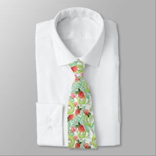 Corbata Fresa y kiwi.