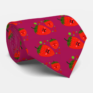 Corbata Fresas