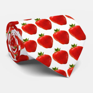 Corbata Fresas de Juicy Rojo