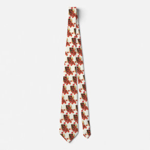 Corbata Fresas Vintage en Cesta, Comida Frutas Bayas