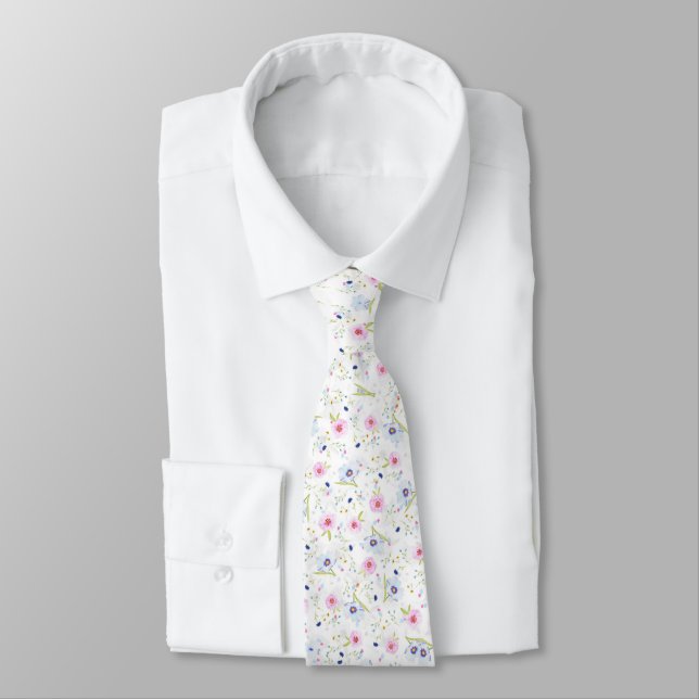 Corbata Fresco Jardín Flores Cuello Tie (Atado)
