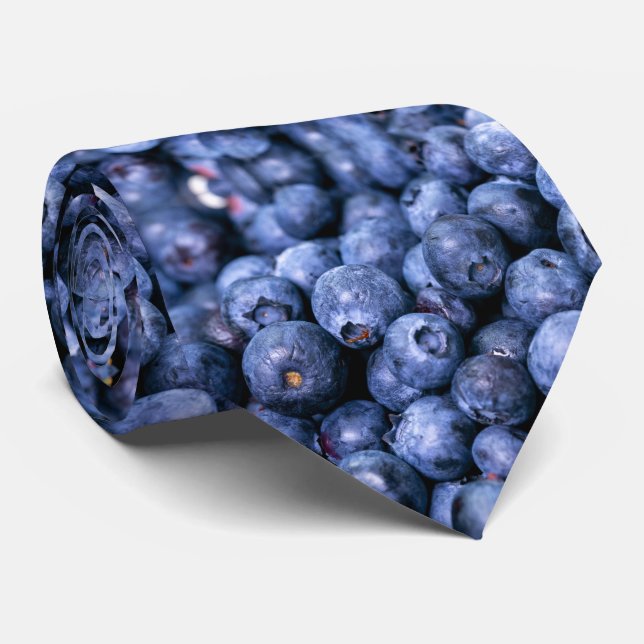 Corbata Fresh Blueberry  (Enrollado)