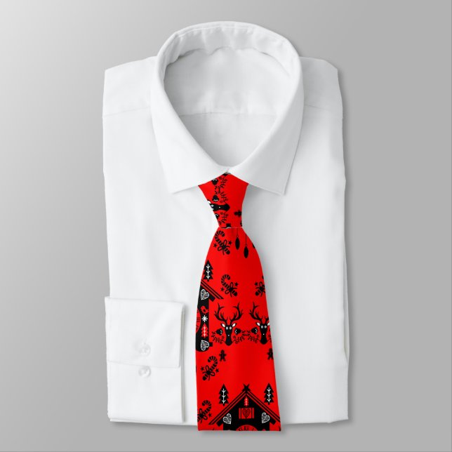 Corbata Frost Weihnachten Reloj de Cuco Alemán (Atado)